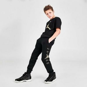 Boys' Air Jordan's Black Jogger Pants
